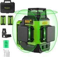 Huepar 3D Laser Level Self Leveing with 2 Li-ion