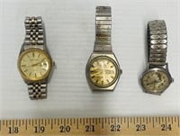 3 Vintage Men’s Watches