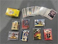 Race car trading cards