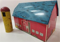 Tin Farm Toy w/ Animal Figures