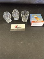 Jim Bean shot glasses