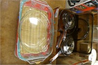Pyrex and Visions pans and dishes