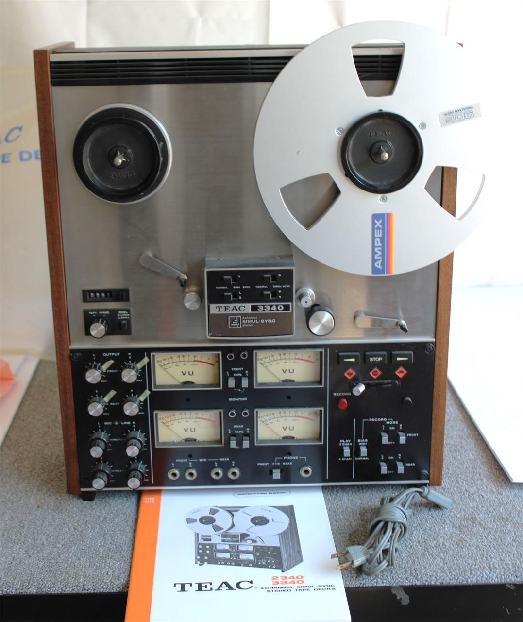 Teac 4 Chanel Stereo Tape Deck