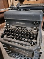 Remington Typewriter in Basement