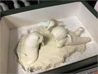 DEPT 56 SNOWBABIES SCULPTURE WHO ARE YOU