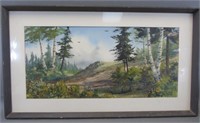 MYKE MORTON : Original Watercolor  - Trees