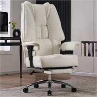 $280  White Big & Tall Office chair