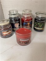 Yankee Candles and lamp warmer