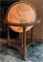 Heritage Collection Lighted World Globe on Stand,
