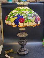 Vintage Tiffany Style Lamp (may have