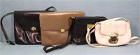 (4) Vintage Designer Leather Purses