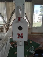 Nebraska birdhouse & Nebraska shaped stepping