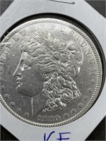 1880 MORGAN SILVER DOLLAR - VERY FINE
