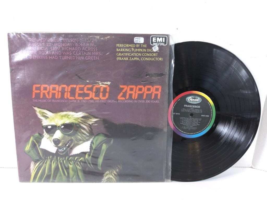 GUC Frank Zappa "Francesco Zappa" Vinyl Record