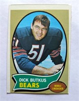 1970 Topps Dick Butkus HOF Card #190