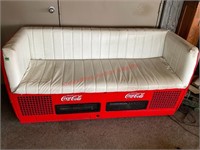71" Wide Coca-Cola Sofa w/ Stereo