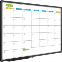 JILoffice Dry Erase Calendar 36 X 24 Inch