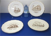 4 Ontario Church Collector Plates: Alberton,