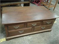 Wood Coffee Chest Table Priced at $785