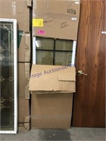 Fixed glass panel, 24 x 72, in box