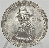 1920 U.S. Pilgrim Commem. Silver Half Dollar MS