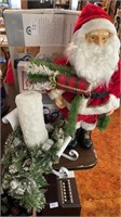 Christmas lot- variety of- Santa is 11 inches h.-