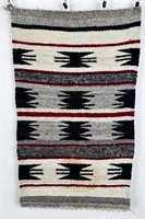 Navajo Indian Saddle Blanket Rug