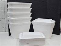 6  Styrofoam Coolers 17 x 12 x 12