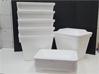6  Styrofoam Coolers 17X 12 X12