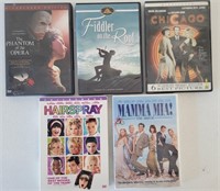 DVD Lot, Musicals Qty 5