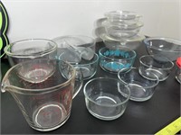Pyrex, Corning Glass Bowls and Cookware