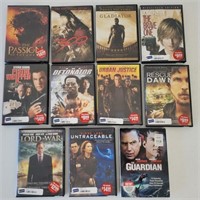 DVD Lot, Action Drama Qty 11