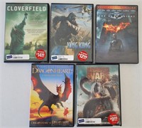 DVD Lot, Fantasy & Super Heroes Qty 5