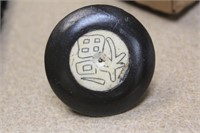 Inlaid Bone Chinese Character Knob