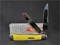 CASE XX TRAPPER - YELLOW SYNTHETIC HANDLES - 3254