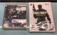 Playstation & Wii sealed games