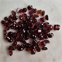 59 Ct Cabochon Small Calibrated Garnet Stones