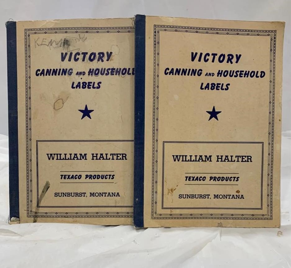 Vintage Victory Canning Labels