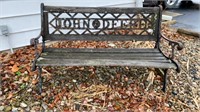 JD park bench