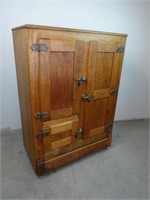 Antique Oak Icebox