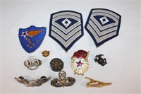 WW2 Patches, Pins - Technical Sgt., AAF