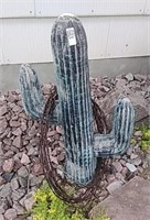 Outdoor Cactus & Barbed wire