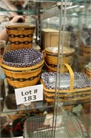 (4) Longaberger Baskets:
