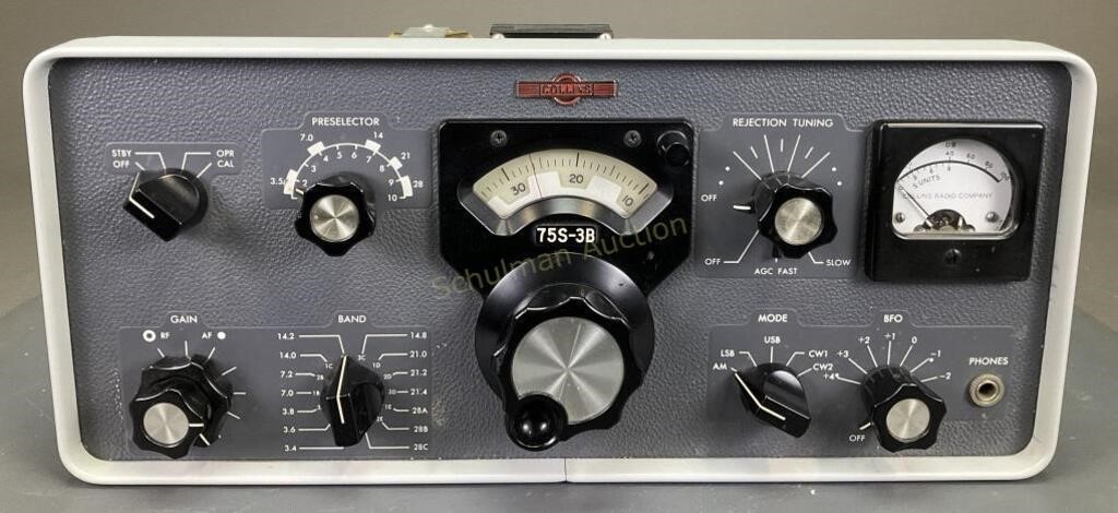 Collins 75S-3B Receiver, WE