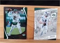 2021 Panini Football Zach Wilson Rookie 2 Card Lot