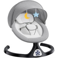 Kmaier Electric Baby Swing: 5 Speeds  10 Lullabies