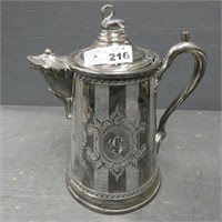 Silver Plated Unusual Swan Teapot