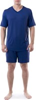 (U) Van Heusen Mens Poly-Spandex Jersey V-Neck Top