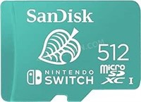 SanDisk 512GB Nintendo Switch MicroSD Card - NEW