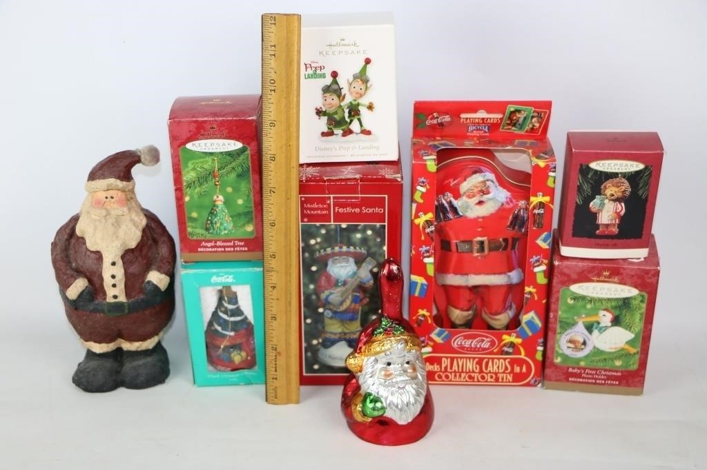 Hallmark Christmas Ornaments and others